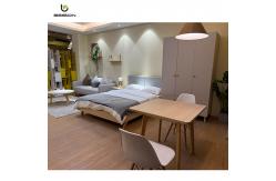 China Factory Customized Project Hotel Bed Five Star Hotel Furniture Set supplier