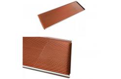 China 2mm Composite Sandwich Panel PE Coated Corrugated Aluminum Ceiling supplier
