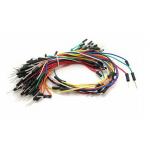 Arduino Breadboard Dupont Jumper Wires Male To Male , Flexible Breadboard Cables