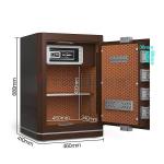 Fingerprint Or Password fireproof safety deposit box Interior Design H680mm for sale
