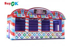 China Inflatable Game Tent Carnival Party Commercial Tarpaulin Inflatable Air Tent supplier
