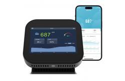 China Smart Gzair Indoor Co2 Meter WiFi Air Monitor Touchscreen Display supplier
