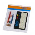 Aluminum Plate Electronics Breadboard Kit 70 Pcs Jumper Wires Kits for sale