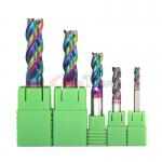 High Efficiency 3 Flutes Aluminium End Mill DLC Coating Big Capacity 12mm for sale