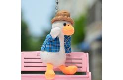 China PP Cotton Stuffed Duckling Keychain Plush Toys supplier