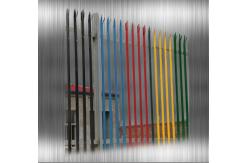 China PVC Coated Metal Palisade Fencing W Pattern D Pattern Garden Fence supplier