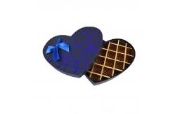 China Red Customized Gift Box Heart Shaped Paper Chocolate Packaging Box With Logo Printing supplier