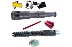 China Theysohn CON50 / CON40 / CON63 Conical Twin Screw Barrel supplier
