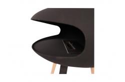 China Ethanol Fire Pits Height 70cm Cocoon Fire Place Oval 360 Degrees supplier