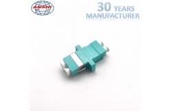 China LC Duplex Singlemode OM3 Optical Fiber Adaptors For Fiber Distribution Box supplier