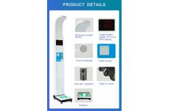 China Led Display Ultrasonic Height And Weight Machine Measure BMI supplier