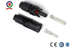 China Double Seal Ring Solar PV Connectors , Plug Socket Connector Wear Resisting supplier