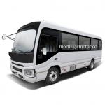 China 7m BEV Right Hand Drive 22 Seats Electric Coaster Bus Intercity Passenger Shuttle 200km for sale