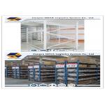 Light Duty Longspan Shelving Slotted Angle Type For Small Products Storage for sale