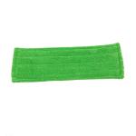Twist Pile Metal Buckles Clip Microfiber Flat Mop Refill Pad 18 Green for sale