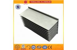 China Compound Material Aluminum Heatsink Extrusion Timber Texture supplier