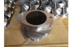 China Modular Structure Screw And Barrel For Plastic Twin Screw Extruder supplier
