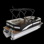 Max Horsepower 100HP 15 Ft Pontoon Boat Lakes Ponds Width 2.3m for sale