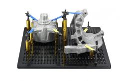 China 108 Pieces CMM Fixture Kits Steel / Aluminum With Coding System Programmable supplier