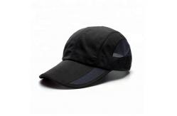 China 4 Panel Summer Golf Hats , Black Mesh Golf Hats OEM / ODM Available supplier