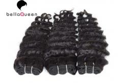 China Deep Wave Extension Raw Unprocessed Grade 7A Virgin Hair Weaving supplier