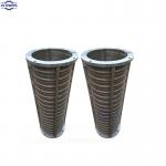 Stainless Steel Screen Johnson well screen Pipe Ss316 904l Wedge Wire Intake Screen for sale