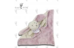China Loveable Stuffed Baby Comforter Toy Huggable Square Comforter 26 X 26cm supplier
