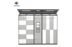 China FCC Smart  Laundry Locker With 21 Touch Screen Android Control System 240V supplier