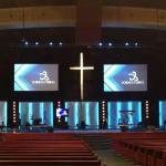 IP65 Rated P2 P2.5 Indoor LED Video Wall Panel for Church Events with CE ROHS FCC CCC Certificate for sale
