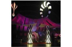 China Cutt Inflatable Lighting With Beleuchtung Schlauchboot Dekoration supplier