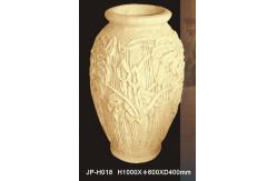 China Lightweight Sandstone Planter Pot Hand Carved Customized supplier
