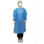 ISO9001 Water Resistant PP Disposable Isolation Gowns Non Woven for sale