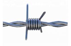 China 2.8mm 500mm Diamond Razor Wire Fence Barbed Coil Fencing supplier
