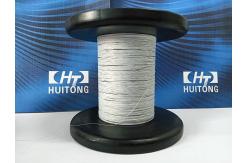 China 45um Stainless Steel Monofilament Micro Composite Wire With Polyester supplier