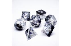 China Green Resin Digital Dice Set Multi -Faceted Tablet Game Dice#Rpg#Dnd#Coc supplier