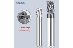 China Carbide Tungsten Steel Milling Cutter 3 Flute Aluminum CNC Machining Milling Tools supplier