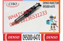 China Excavator diesel engine spare part fuel injector assembly 095000-6470  RE529151 supplier