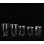 Compostable Bio PLA Clear Biodegradable PLA Cups Eco Friendly for sale