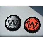 Microfiber Printed Silicone Custom Clothing Patch 1.8mm Transparent