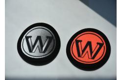 China Microfiber Printed Silicone Custom Clothing Patch 1.8mm Transparent supplier
