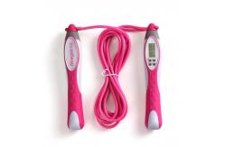China Anti Slip Handle  Weighted Jump Rope Neutral Gender Pink Speed Skipping Rope supplier