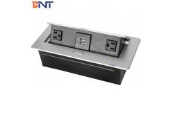 China Pop Up Hidden Tabletop Socket Outlet For Office Furniture Multimedia supplier