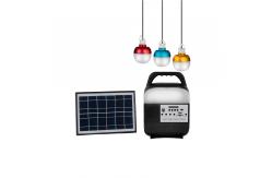 China 8000mah 5W 6V Portable Solar Camping Light For Garage supplier