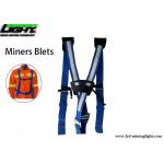 Adjustable Safety Mining Belt With Suspenders Lightweight Comfortable