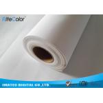 Matte Eco Solvent Poly - Cotton Canvas Rolls 320 Gram , Cotton Canvas Rolls for sale