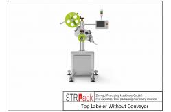 China Customized Automatic Bottle Top Labeler Without Conveyor STL-W supplier