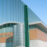 Anti climb anti cutting Hot-Dipped Galvanized Powder Coating Prison 358 High Security Fence for sale