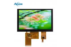 China 5 Inch 800x480 IPS Capacitive Touch TFT Display 350 cd/m2 supplier