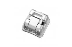 China ALS Dental Orthodontic Metal Passive Bracket Lingual Self Ligating With Buccal Tube supplier