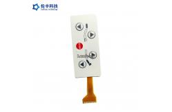 China Flexible PCB LED Light FPC PET Membrane Switch Long Service Life supplier